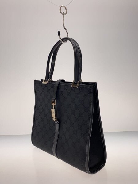 GUCCI(グッチ) / ジャッキー/ハンドバッグ/GGキャンバス/BLK/総柄/002 