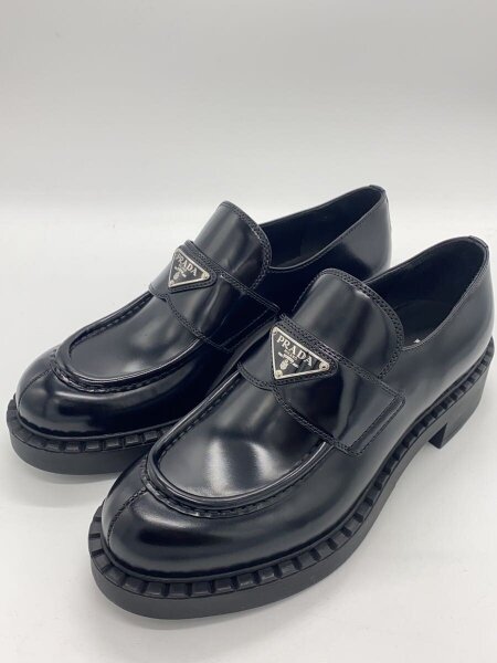 s*7様 PRADA ブラックエナメルローファー PRADA(プラダ) / ローファー/39/BLK | 中古品の販売・通販ならセカンド