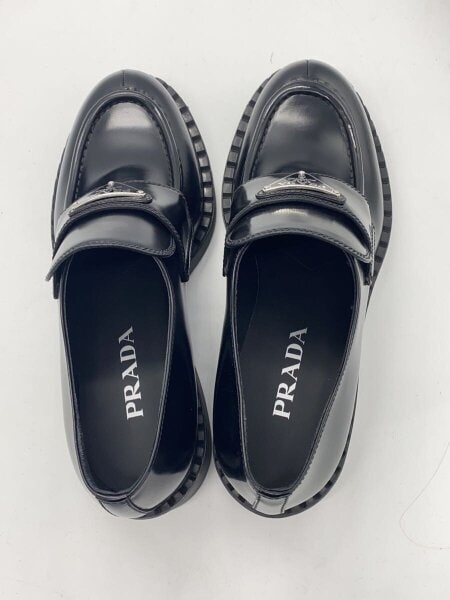 PRADA(プラダ) / ローファー/39/BLK | 中古品の販売・通販ならセカンド