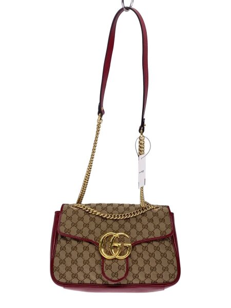 GUCCI(グッチ) / チェーン・ショルダーバッグ_GGマーモント_ベルベット 