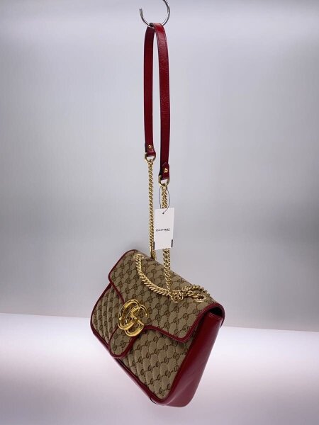 GUCCI(グッチ) / チェーン・ショルダーバッグ_GGマーモント_ベルベット 