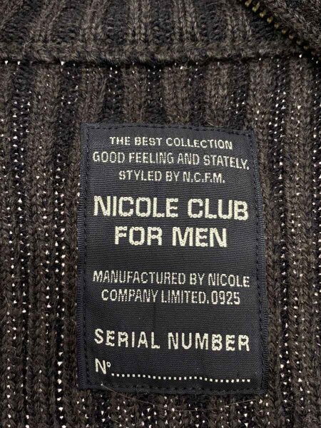 NICOLE CLUB FOR MEN(ニコルクラブフォーメン) / ニット・セーター 