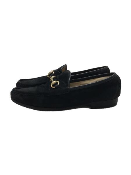 GUCCI(グッチ) / ローファー/42/BLK/スウェード/110 0009/ホースビット