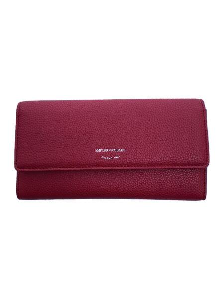 EMPORIO ARMANI(エンポリオアルマーニ) / 長財布/--/RED/無地 