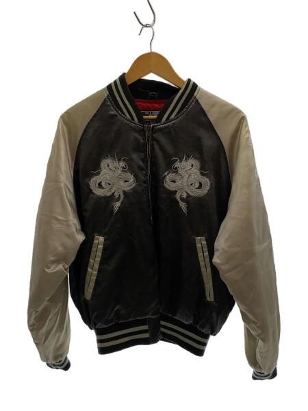 JUNGLE STORM / スカジャン/FREE/ナイロン/GRY/無地 JUNGLE STORM(ジャングルストーム) / スカジャン/FREE/ナイロン/GRY