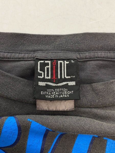 SAINT MICHAEL(セントマイケル) / 長袖Tシャツ/L/コットン/GRY/SM-A23