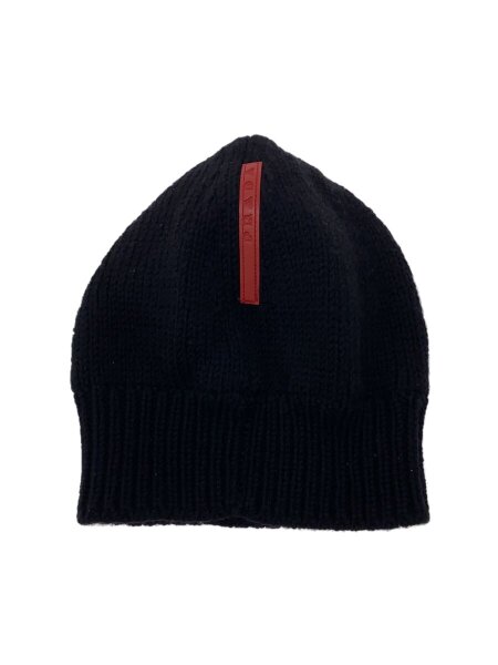 PRADA SPORT プラダ スポーツ ニット帽 ナイロン 帽子 サイズS 黒 PRADA SPORT プラダ スポーツ ニット帽 ナイロン 帽子 サイズS