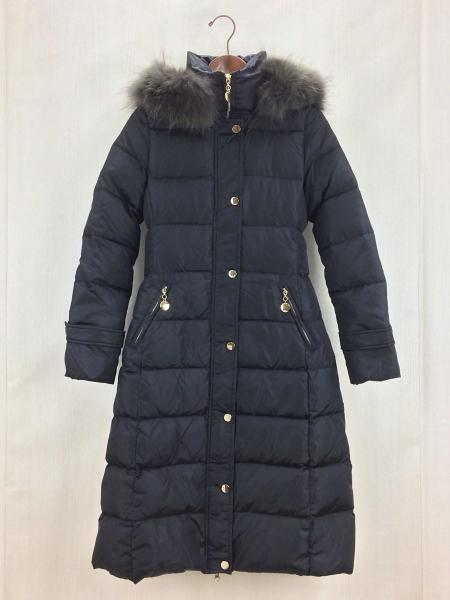 Stanza Dolce ロングダウンコート(ネイビー) 美品 STANZA Stanza Dolce ロングダウンコート(ネイビー) 美品 STANZA