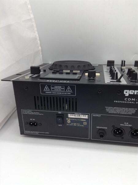 GEMINI/ジェミナイ CDM-3650 MP3/CD ミキシング・コンソール 【公式通販】