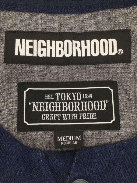 NEIGHBORHOOD(ネイバーフッド) / ヘンリーネックカットソー/M/コットン 
