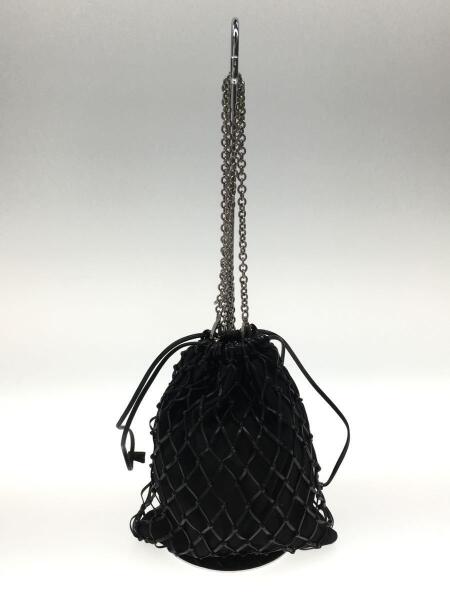 PRADA(プラダ) / プラダ/巾着ショルダーバッグ/チェーンショルダー/BLK