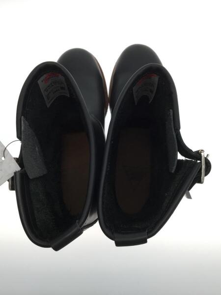 RED WING◆エンジニアブーツ・エンジニア/US8.5/BLK/レザー エンジニアブーツ&frasl;--&frasl;BLK&frasl;レザー&frasl;&frasl;