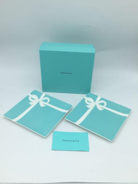 新品未使用】ティファニー ブルーボウデザートプレート 2枚セット