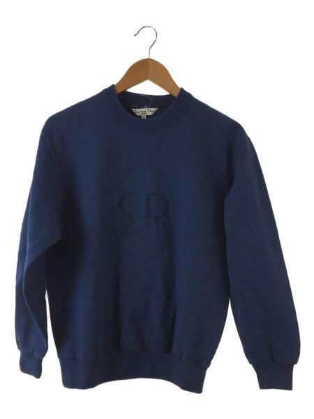 Christian Dior Sports クリスチャンディオール スポーツ メンズ ウール100% 薄手 チェック スラックスパンツ 紺 サイズ94 クリスチャンディオール Christian Dior SPORTS CDロゴ ニット 衣料品