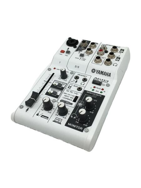 YAMAHA AG03 ミキシングコンソール ホワイト