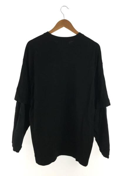 AMBUSH(アンブッシュ) / Mix Long Sleeve T-Shirt/S/コットン/BLK 