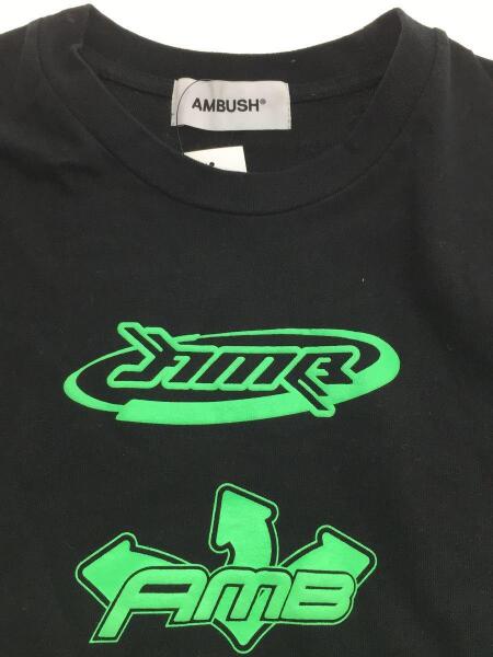 AMBUSH(アンブッシュ) / Mix Long Sleeve T-Shirt/S/コットン/BLK 