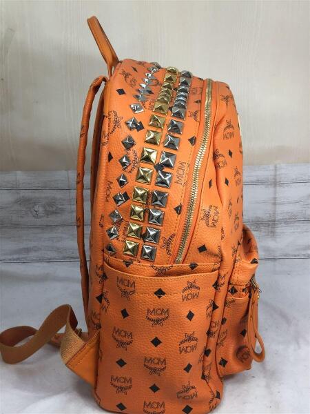 MCM　リュックサック　ウエストポーチ　オレンジ　ブルー MCM リュックサック ウエストポーチ オレンジ ブルー 【公式通販】