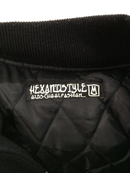 HEX ANTI STYLE(ヘックスアンチスタイル) / 袖レザー(牛革)/スタジャン 