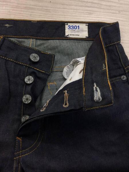 G-STAR RAW(ジースターロー) / 3301 SLIM/リジットデニム/ストレート 