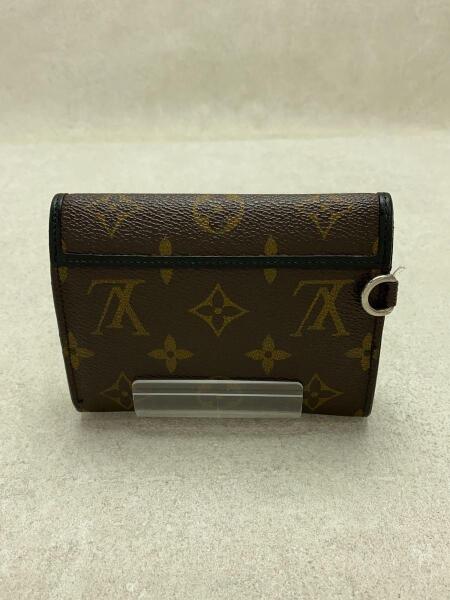 ルイヴィトン モノグラム マカサー ポルトフォイユ コンパクト 折財布