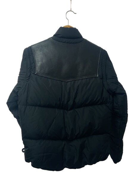 Schott(ショット) / レザー切替/ダウンジャケット/38/袖着脱可