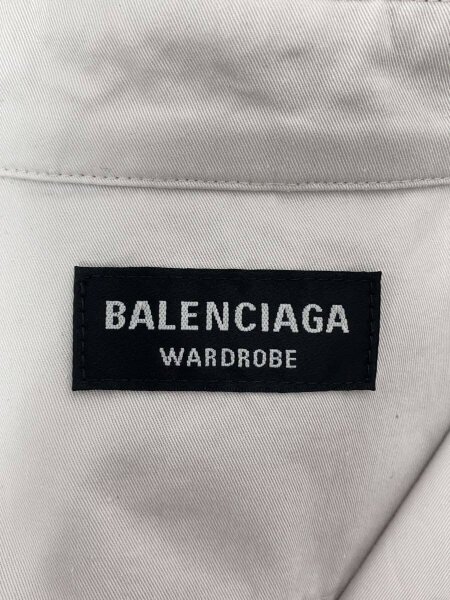 BALENCIAGA(バレンシアガ) / 22SS/オーバーサイズダブルフェイスシャツ 