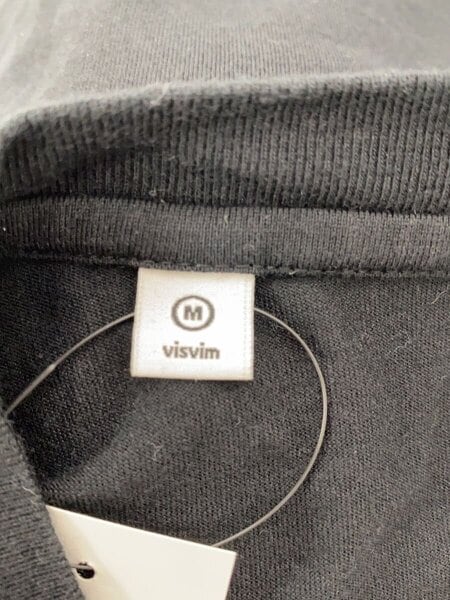 visvim(ヴィズヴィム) / パイピング/Tシャツ/M/コットン/BLK | 古着の 