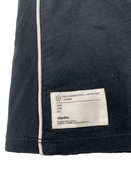 visvim(ヴィズヴィム) / パイピング/Tシャツ/M/コットン/BLK | 古着の 