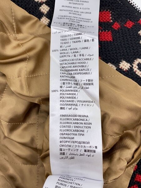 GUCCI(グッチ) / Macro GG Diamond Wool Jacket/48/ウール/ブラック