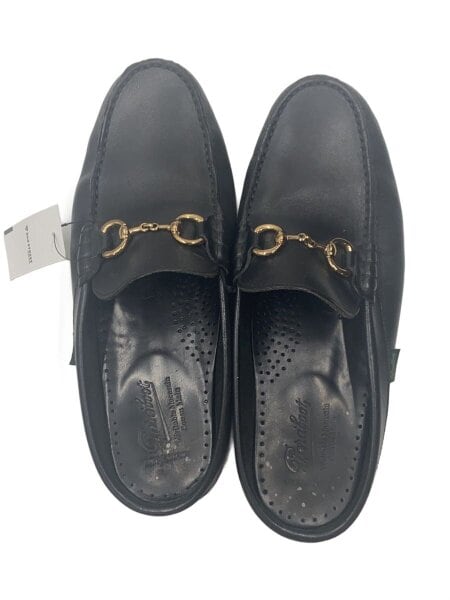 Paraboot / UNITED ARROWS別注/シャイニービット ミュール/UK9.5/BLK/レザー Paraboot(パラブーツ) / UNITED ARROWS別注/シャイニービット ミュール