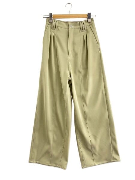 yoke DENIM 3PLEATED WIDE LEG TROUSERS｜ヨーク デニムワイド