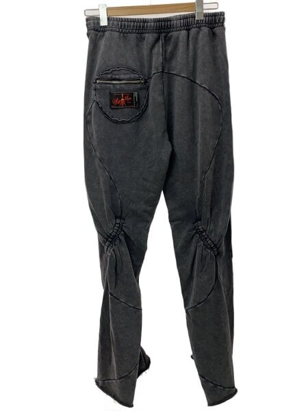 SYUMAN.(シュウマン) / Wave gather Acid trousers/スウェットパンツ/1 
