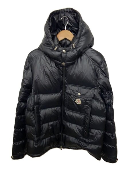 MONCLER(モンクレール) / ダウンジャケット/4/ナイロン/BLK/無地 