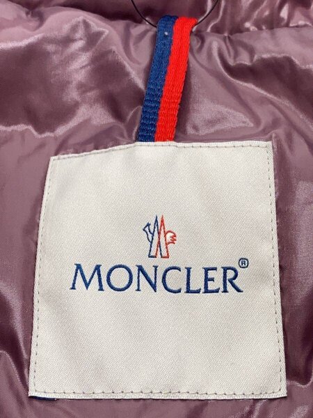 MONCLER / ダウンベスト/1/ナイロン/PNK/無地/132-093-48301-05 MONCLER(モンクレール) / ダウンベスト/1/ナイロン/PNK/無地/132-093