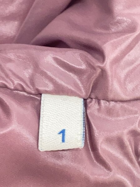 MONCLER(モンクレール) / ダウンベスト/1/ナイロン/PNK/無地/132-093