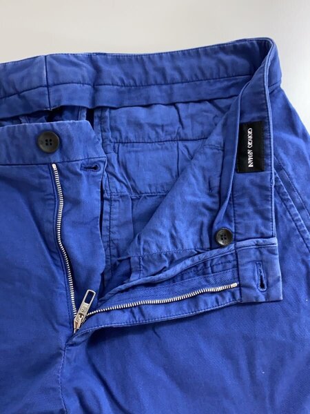 GIORGIO ARMANI / ボトム/50/コットン/BLU/無地/9SGPP04Y T00PF// GIORGIO ARMANI(ジョルジオアルマーニ) / ボトム/50/コットン/BLU/無地