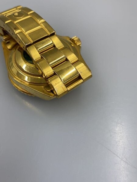 A BATHING APE(アベイシングエイプ) / 自動巻腕時計/アナログ/BLK/GLD