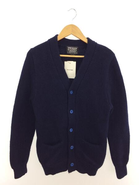 STUSSY(ステューシー) / カーディガン(厚手)/M/ウール/ネイビー | 古着 