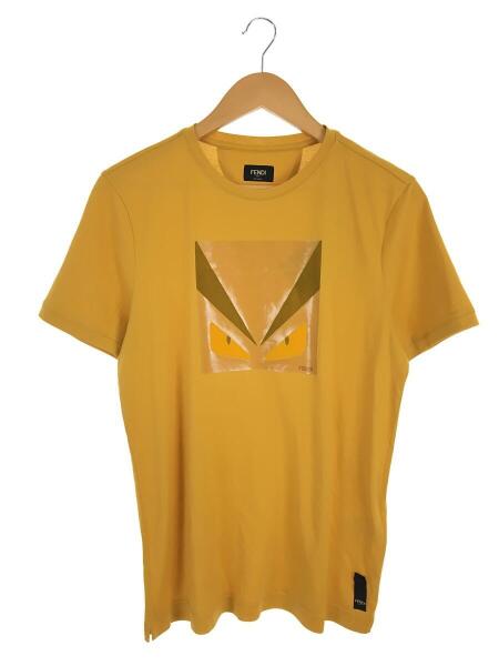 FENDI(フェンディ) / Bag Bugs T-shirt/Tシャツ/48/コットン/イエロー 