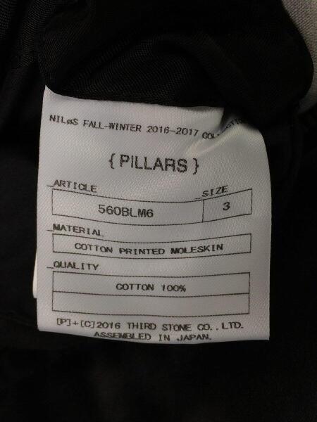 NILoS(ニルズ) / ジャケット/3/コットン/printed moleskin/16AW 