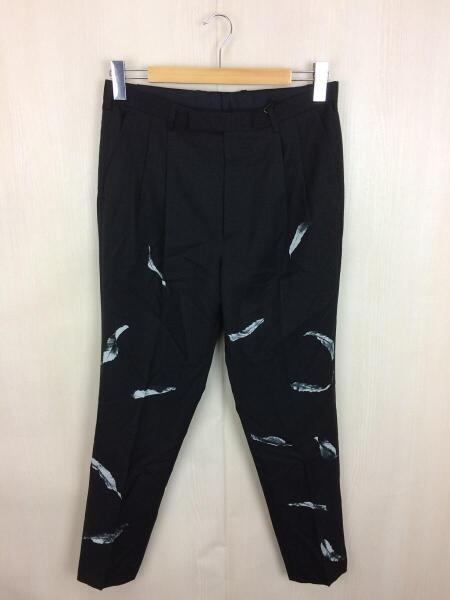 LAD MUSICIAN(ラッドミュージシャン) / WOOL GABARDINE INKJET PANTS 
