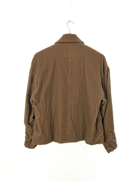 ETHOSENS(エトセンス) / ベルベットジャケット/1/レーヨン/ベージュ  