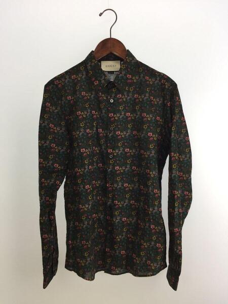 GUCCI(グッチ) / フラワープリントシャツ/DUKE/長袖シャツ/40/コットン 