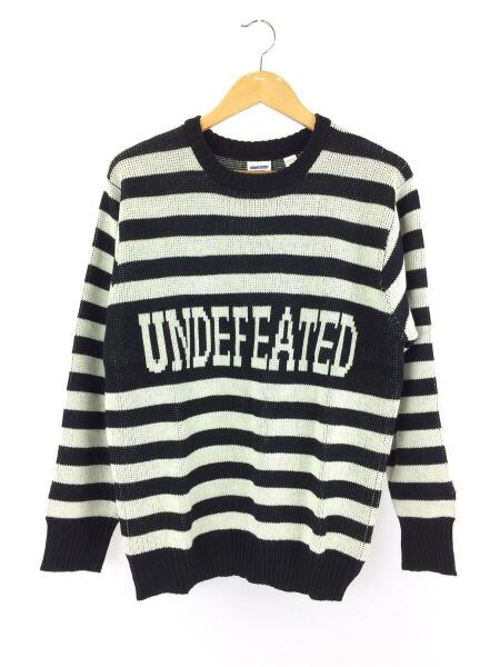 UNDEFEATED(アンディフィーテッド) / STRIPED TEAM SWEATER/ニット/L 