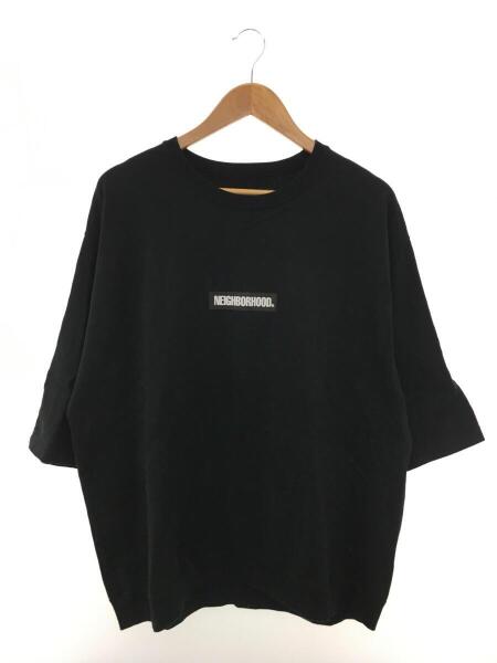 NEIGHBORHOOD(ネイバーフッド) / 7分袖カットソー/M/コットン/BLK 