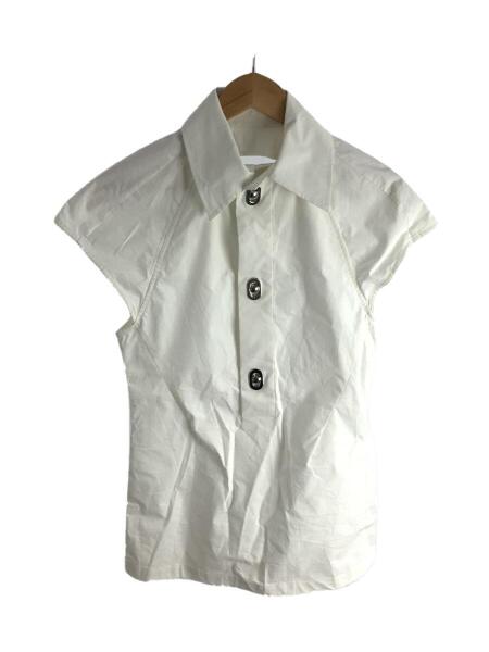 BOTTEGA VENETA(ボッテガヴェネタ) / 半袖シャツ/36/コットン/WHT 