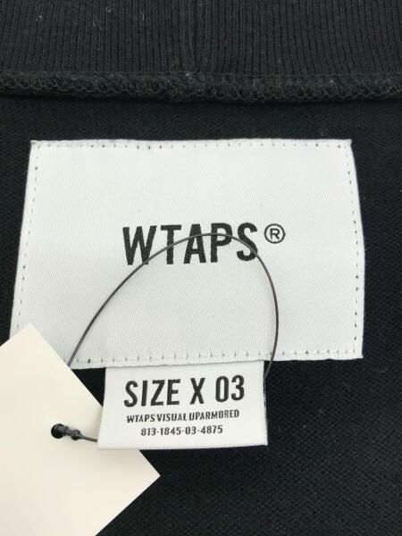 【古着】WTAPS 長袖 ロンT サイズX 03 WTAPS(ダブルタップス) / 20AW/INDUSTRY/MOCK NECK長袖Tシャツ/3