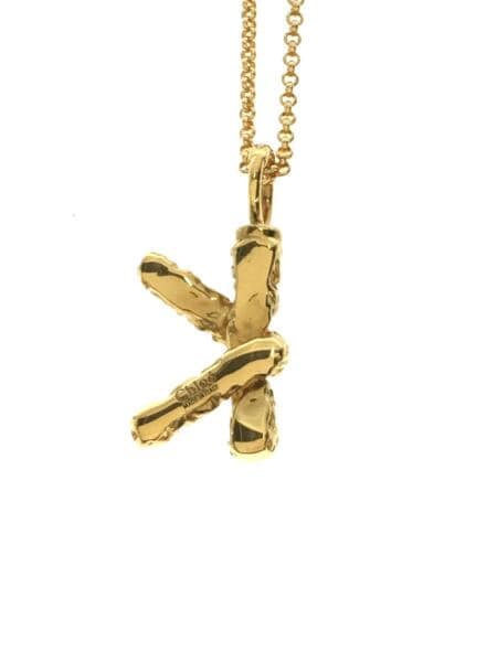 Chloe(クロエ) / ALPHABET/K/ネックレス/--/GLD | 中古品の販売・通販 
