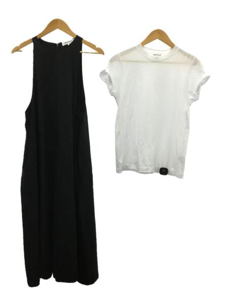 ENFOLD(エンフォルド) / タイプライターレイヤードDRESS/ノースリーブ  